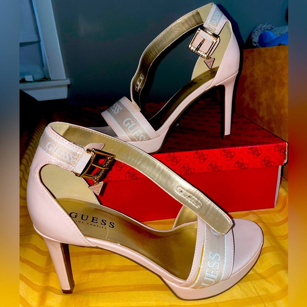 GUESS Women's Pink Heels